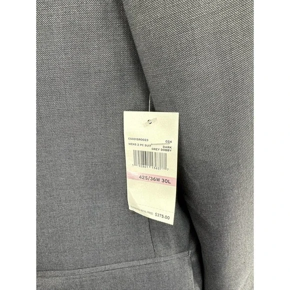 Perry Ellis Mens Slim-Fit Comfort Stretch Suit Jacket 42S - Picture 5 of 8